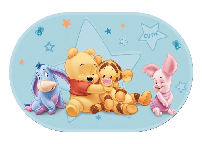 Disney Ole Brumm Spisebrikke baby ole brumm lyseblå