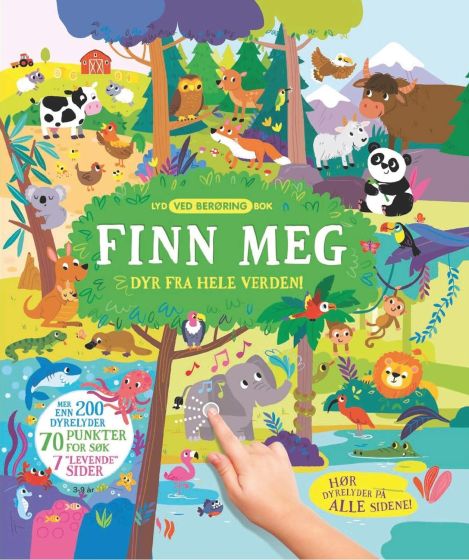 FINN MEG! Dyr fra hele verden med lyd Original