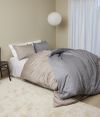 Royal Classic sateng sengesett. beige