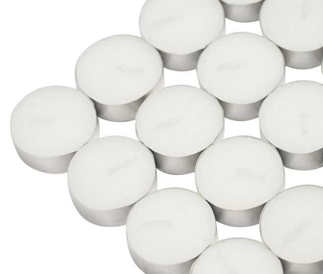 Telys 75pk brennetid 4timer Hvit