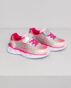 Sneaker med lys Summerbird Rosa-sølv