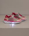 Sneaker med lys Summerbird Rosa-sølv