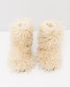 Snøboots fluffy vinter Beige