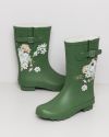 Støvel Fleur de Soie Grønn