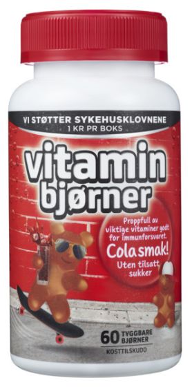 Collett Vitaminbjørner cola