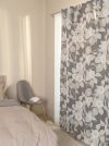 Gardin 130x220cm Blackout Flora Mørk beige