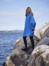 Vestland poncho Blå