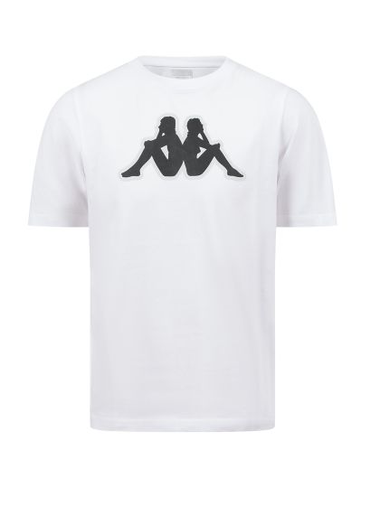 Logo Zobi tee Hvit.