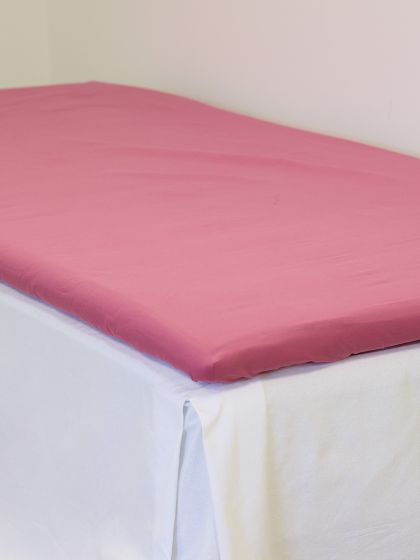 Fasongsydd, laken 90x200 Rosa

