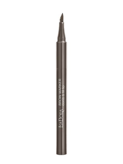 IsaDora BROW MARKER comb &fill tip 21 medium brown