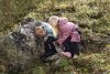 Bergen vinterdress Turkis og Sort 