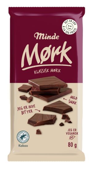 Minde Mørk Klassisk plate mørk sjokolade
