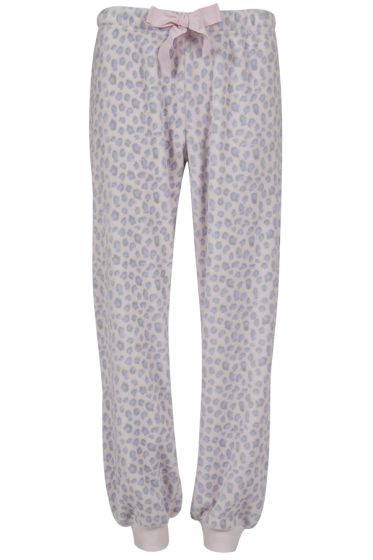 Nightwear Celeste pyjamasbukse i fleece rosa
