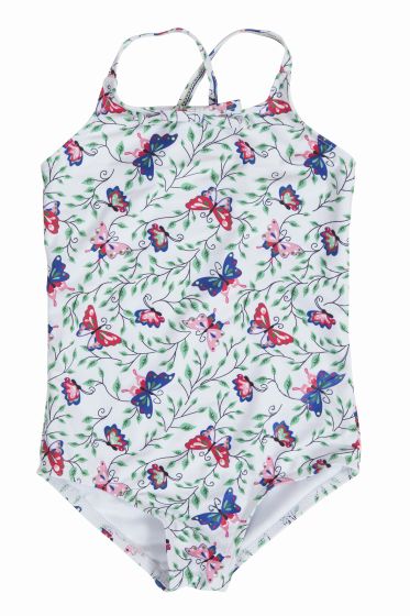 Swimwear badedrakt hvit