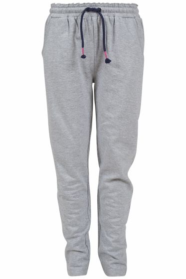 Kids Clothing joggebukse i deilig myk kvalitet med børstet innside gråmelert