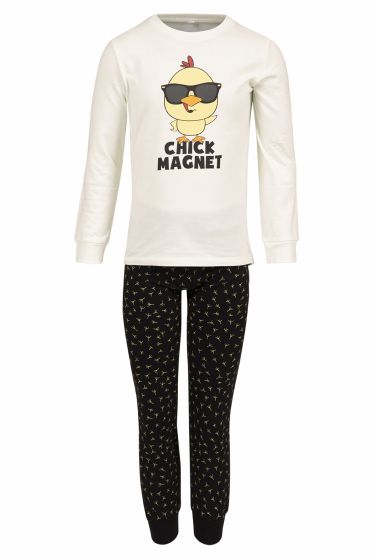 Kids Clothing Pyjamas sett med kul tekst. mint-sort