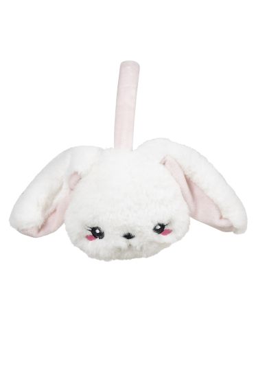 Kids World ørevarmere hvit/lyserosa