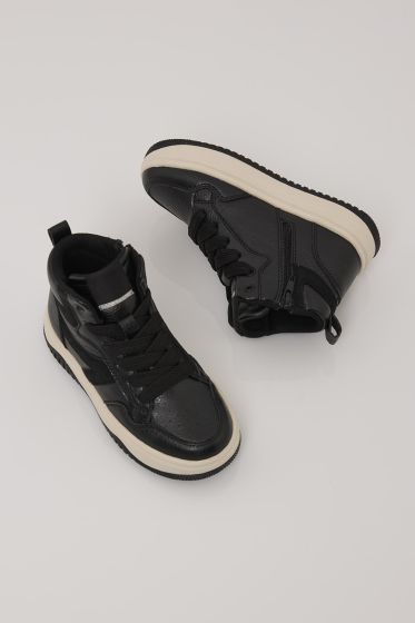Sneaker ankelhøy Boystar Sort