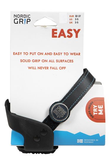 Nordic Grip easy hæl brodder sort
