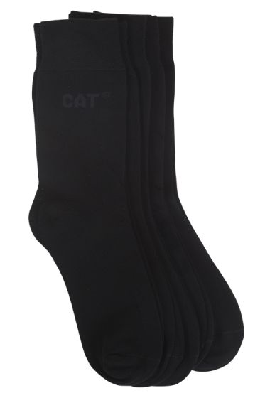 CAT dresssokker 5pk sort