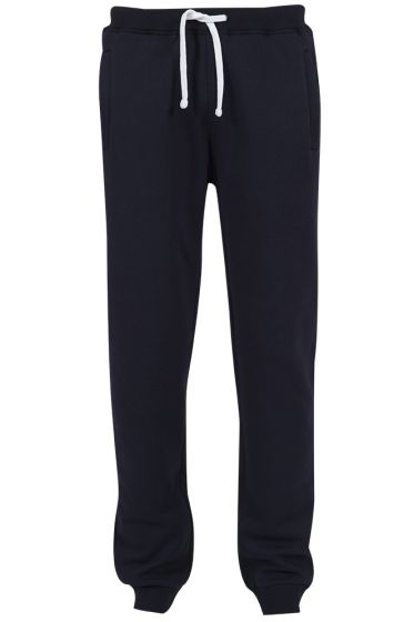 Basic Andrew joggebukse med hvite snorer marine