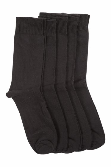 Safa 5pk sokker sort