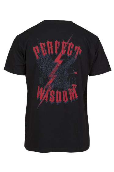 Denim & Casual Eagle t-skjorte sort
