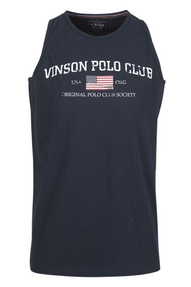 Vinson Polo Club tanktop marine