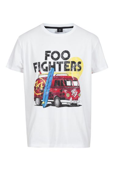 Foo Fighters t-skjorte hvit