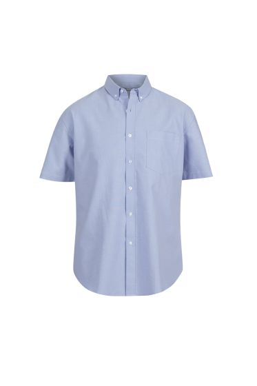 Basic Alexander kortermet skjorte, regular fit lyseblå