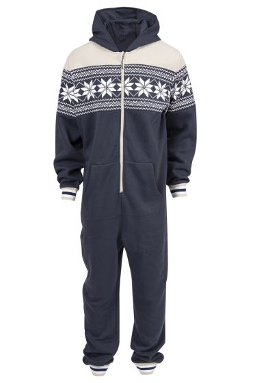 Vinterstjerne Christmas jumpsuit marine/beige