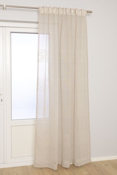 Gardin Fred Lys beige