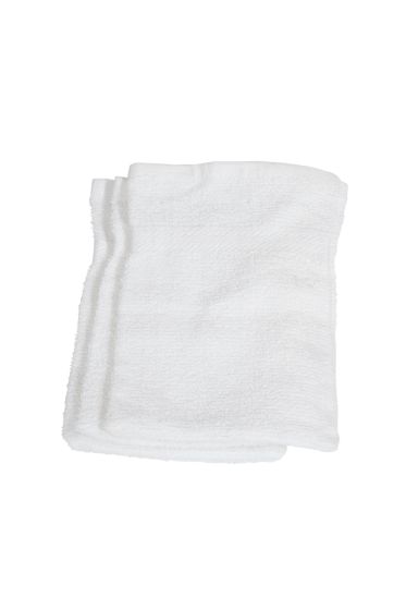 Bekvem vaskehanske 3pk absorberende frotté hvit