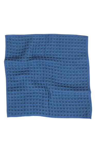 Hverdag vaffel microfiber kjøkkenklut blå