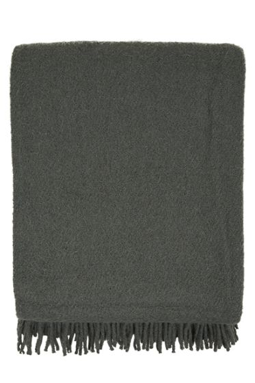 Cozy Ullpledd blå