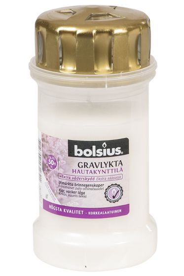 Gravlys 50 timer hvit
