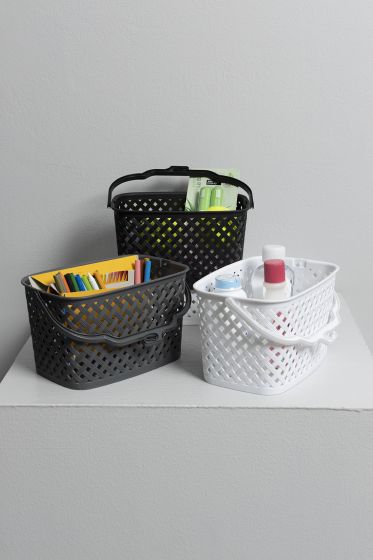 Derby Plastkurv med håndtak 22cm ass farger