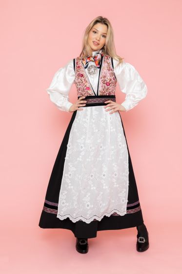 Skjorte festdrakt Elsa Hvit