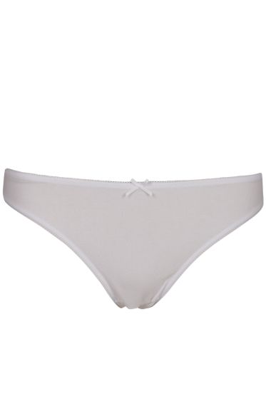 Ann stringtruser 4pk hvit