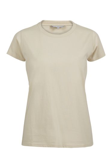 Basic Piper t-skjorte sand