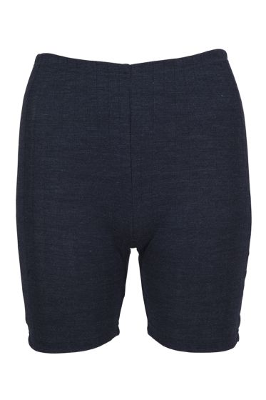 Eva shorts i merinoull/silke marine