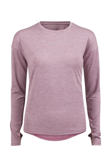 Active Sport langermet treningstopp rosa