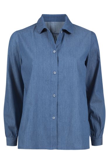 Lifetime denimbluse denim blå