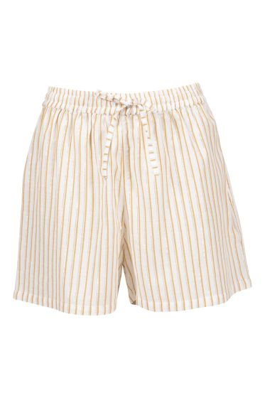 Lifetime Madison stripet shorts hvit-oransje