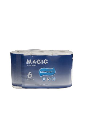 Magic toalettpapir hvit