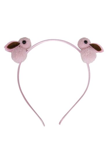 Hårbøyle kanin rosa