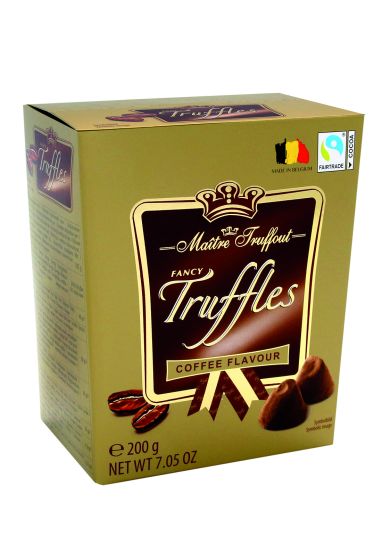 Fancy gold truffles 200 gr Coffee