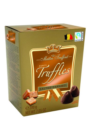 Fancy gold truffles 200 gr Salt Caramel