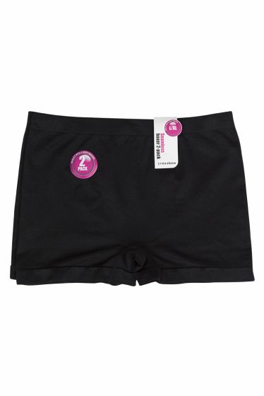 Crossbow seamless boxer 2pk sort