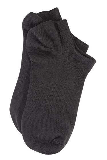 Run Japhet 3pk sneakersokker sort